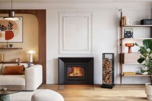 cheminée acier Stûv — Stûv chez Etincelles, Antony (92)