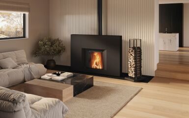 bois-énergie complément thermique — Stûv chez Étincelles, Antony (92)